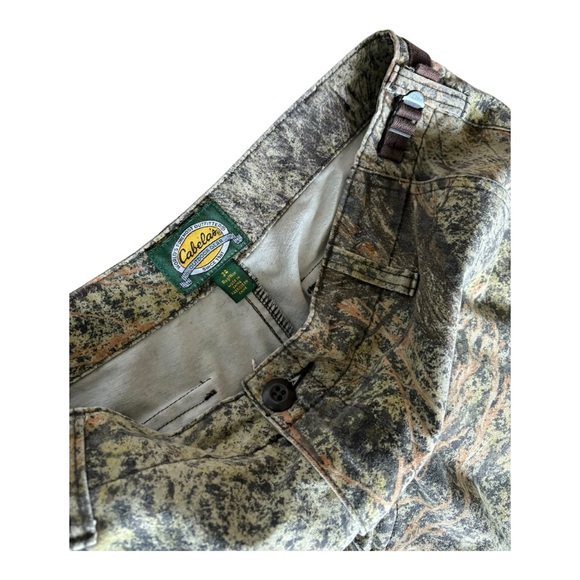 Classic Cabela’s camouflage cargo pants 34W Mens - Picture 3 of 5